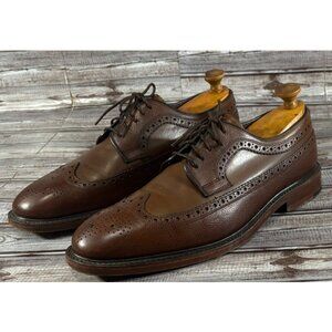 Loake 1880 Taunton Leather Oxford Brogue Shoes size 10.5 UK 11.5 US color brown